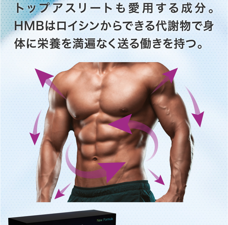 HMBロイシンの増強効果