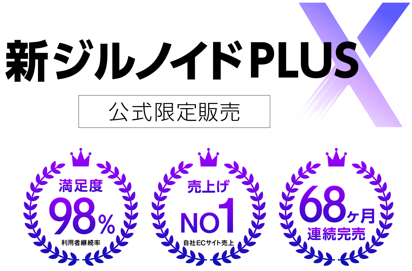 公式サイト限定販売ジルノイドPLUSX